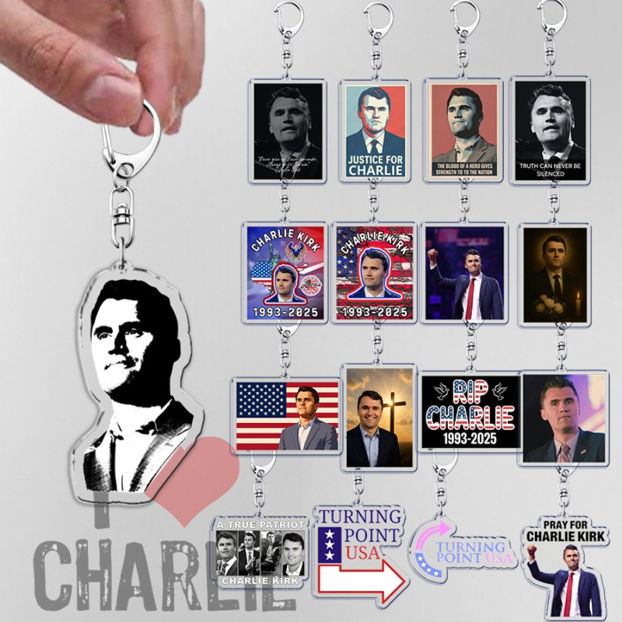 Women Accessories Usa - พวงกุญแจ Turning Point Usa สำหรับตกแต่งกระเป๋า เครื่องประดับ