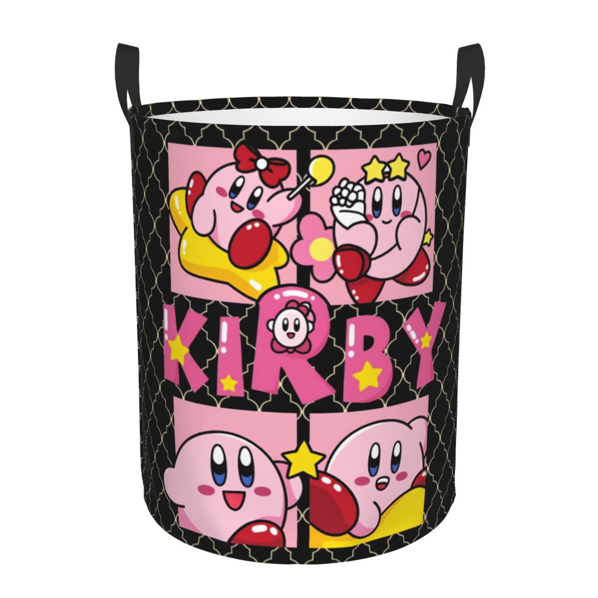 Women Accessories Hamper - อะนิเมะ K-Kirbys ตะกร้าใส่ผ้าขนาดใหญ่ ตะกร้าเก็บของ การ์ตูน เกม