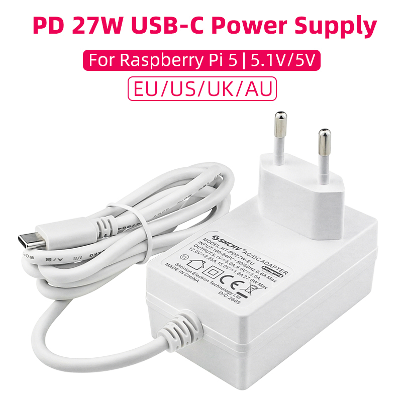 Women Accessories In Uk - Raspberry Pi 5 5.1V 5A แหล่งจ่ายไฟ