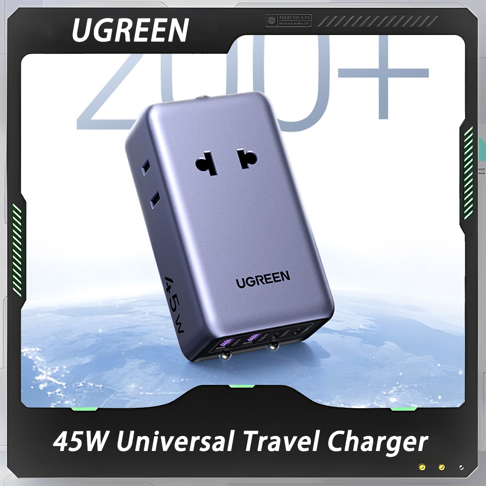 Women Accessories In Uk - อะแดปเตอร์ UGREEN 45W GaN อเนกประสงค์ สำหรับเดินทาง