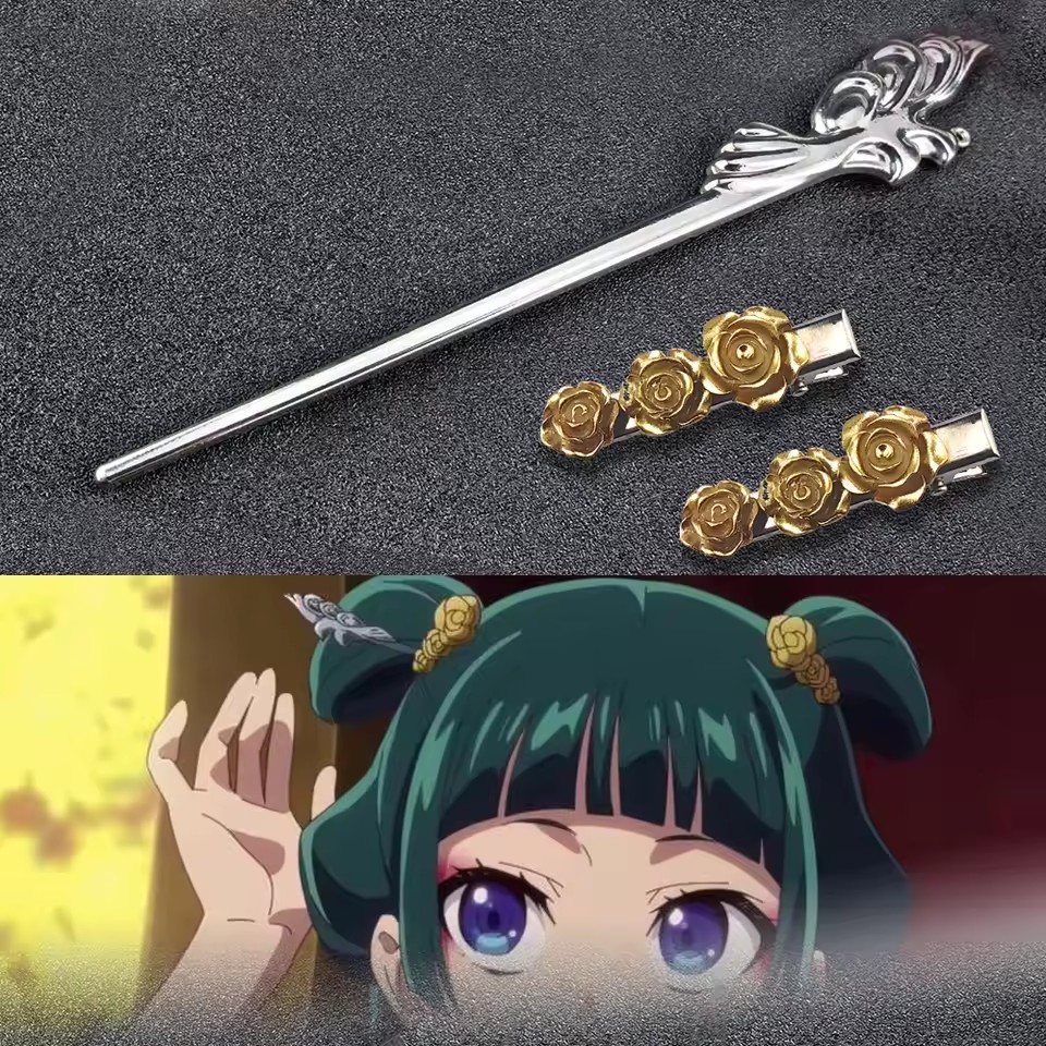 Women'S Accessories List - Apothecary ไดอารี่โลหะผสม Hairpins อะนิเมะคอสเพลย์สไตล์อุปกรณ์เสริมผม Props Headwear