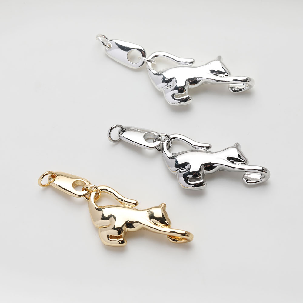 2ชิ้น Dainty สัตว์ออกแบบแมวเชื - Charm Necklace Dainty บทวิจารณ์และราคา