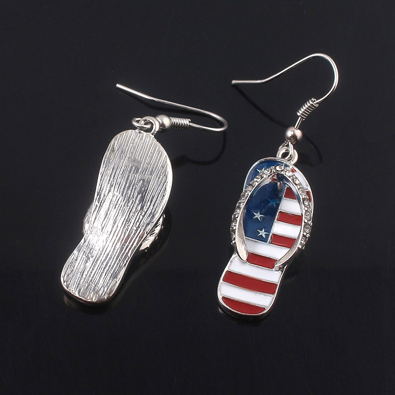 American Flag ต่างหู USA Drop  - Women Accessories Usa บทวิจารณ์และราคา