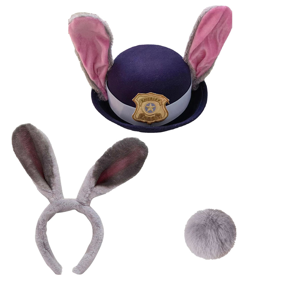 แฟนตาซี จูดี้ ฮอปส์ หมวกคอสเพล - Women'S Ear Accessories บทวิจารณ์และราคา