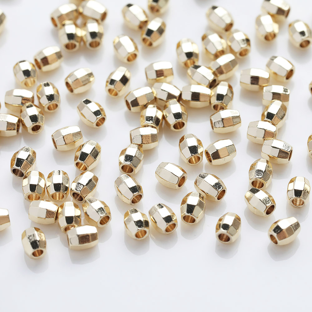 30ชิ้นลูกปัดทองเหลืองรูปไข่ลูก - Charm Necklace Dainty บทวิจารณ์และราคา