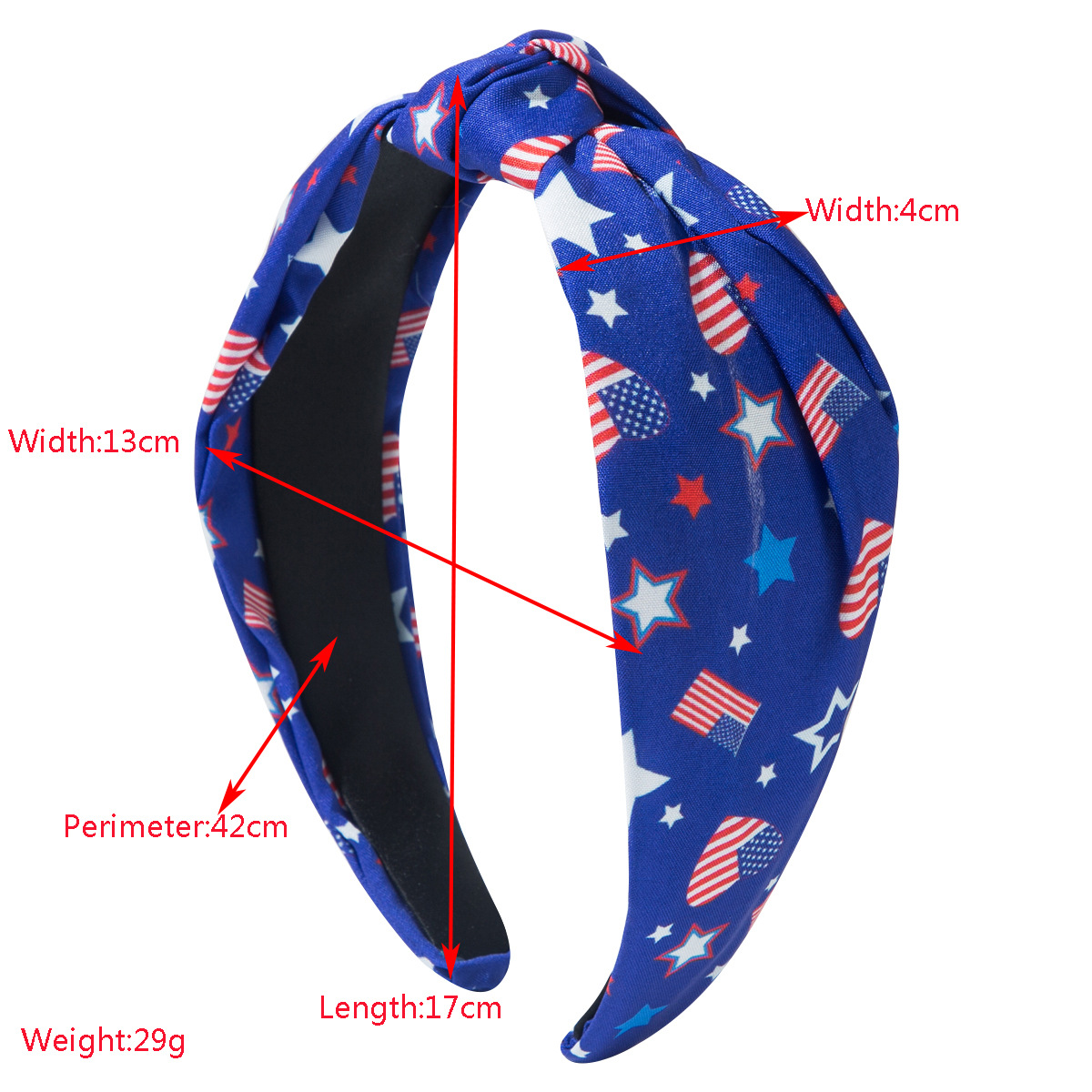 ที่คาดผมผูกปมรูปดาวธงชาติสำหรั - Women Accessories Usa บทวิจารณ์และราคา