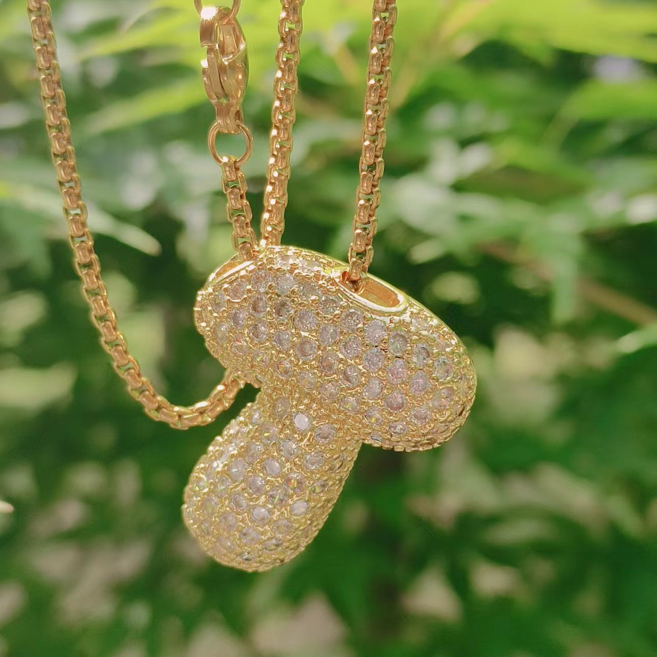 Luxury Cubic Zircon บอลลูนตัวอ - Charm Necklace Dainty บทวิจารณ์และราคา