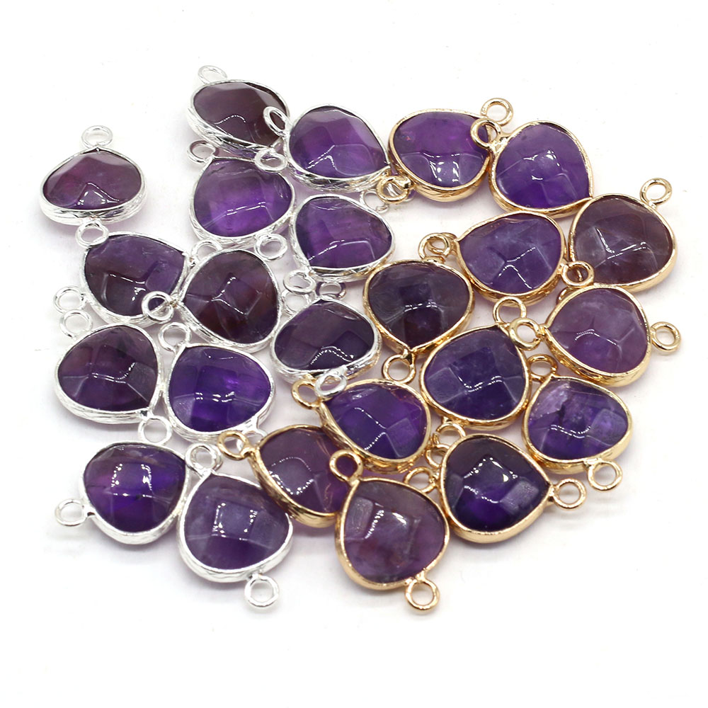 2pcs หินธรรมชาติตัวเชื่อมต่อไข - Women Accessories Dropshipping บทวิจารณ์และราคา