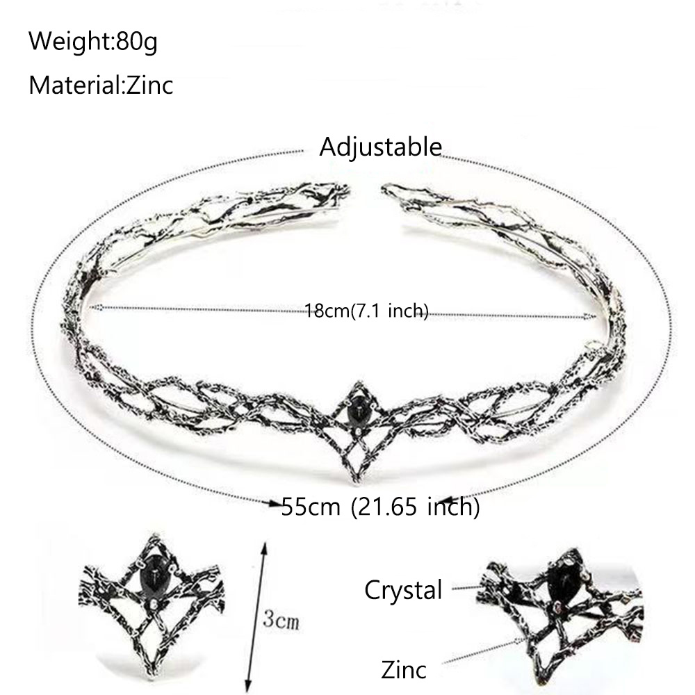 มงกุฎดอกไม้สไตล์วินเทจแบบปรับไ - Women'S Accessories List บทวิจารณ์และราคา