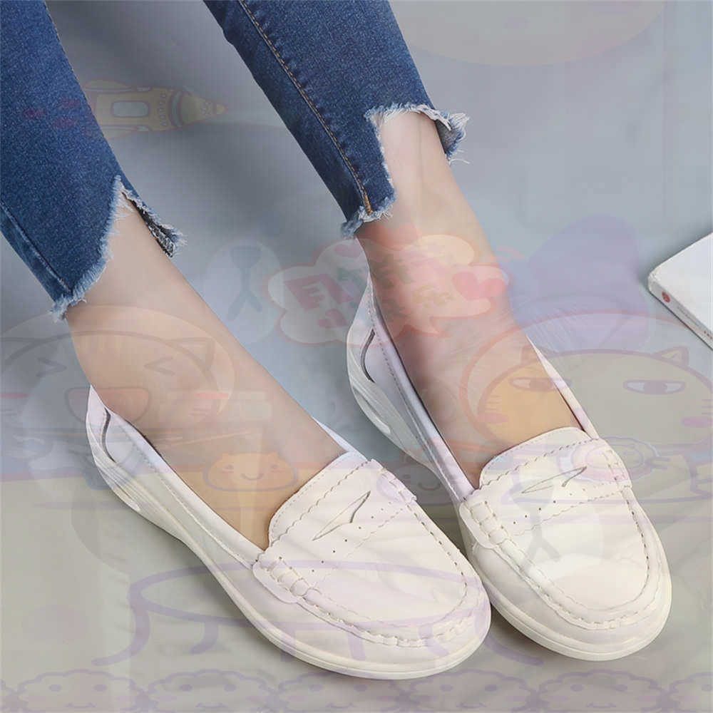 Soft SLIP-ON สตรีขนาดใหญ่รองเท - Women Accessories Brand Name Ideas บทวิจารณ์และราคา